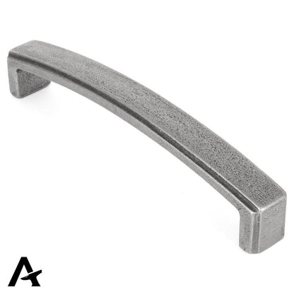 RIBBED PULL HANDLE 128HC 136x18x27 NSM - 83530 by MARCHES (ANVIL) ARCHITECTURAL HARDWARE