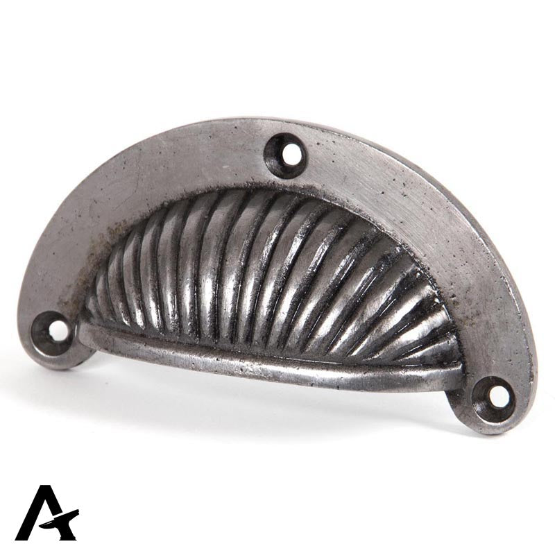 FLOWER DRAWER PULL HANDLE 098x51x22 NSM - 83520 by MARCHES (ANVIL) ARCHITECTURAL HARDWARE