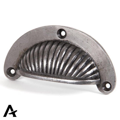 FLOWER DRAWER PULL HANDLE 098x51x22 NSM - 83520 by MARCHES (ANVIL) ARCHITECTURAL HARDWARE