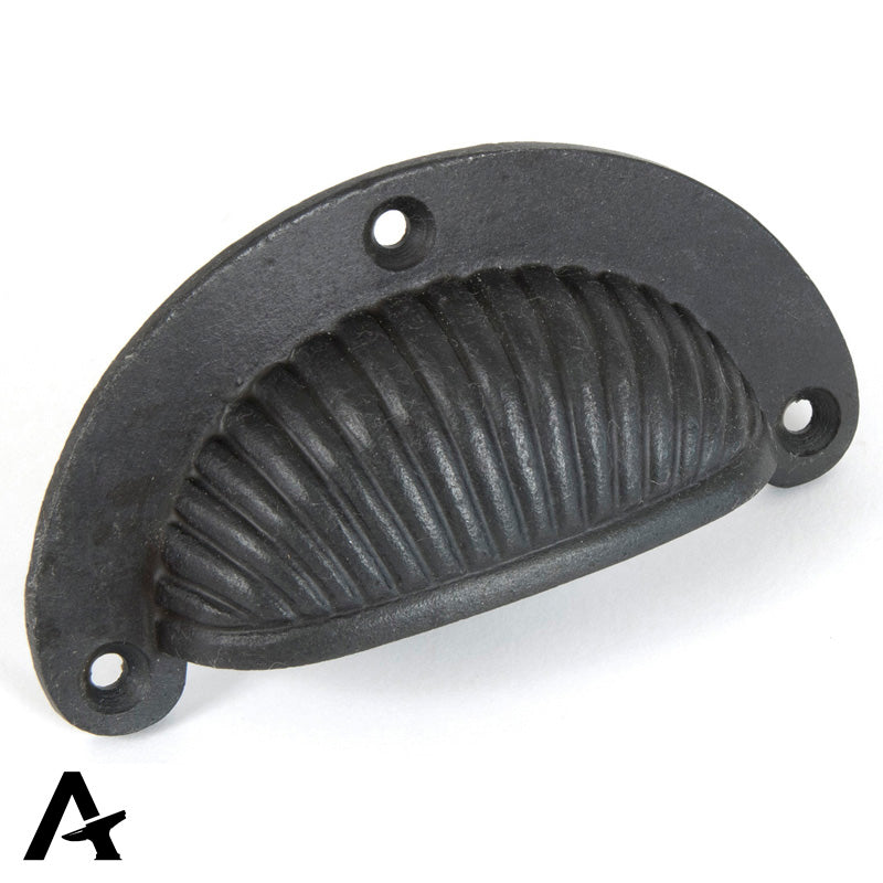 FLOWER DRAWER PULL HANDLE 098x51x22 BWX - 83673 by MARCHES (ANVIL) ARCHITECTURAL HARDWARE