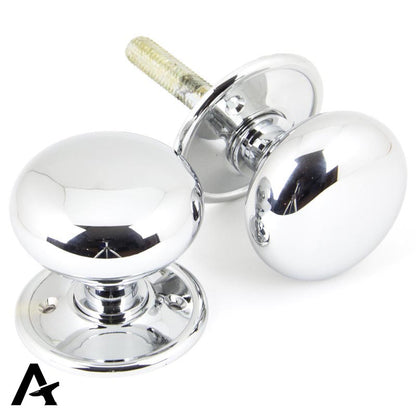 MUSHROOM MORTICE/RIM KNOB 49x44x51 PCP - 90291 by MARCHES (ANVIL) ARCHITECTURAL HARDWARE