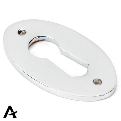 ESCUTCHEON OVAL 51x31x2.5 PCP - 90280 by MARCHES (ANVIL) ARCHITECTURAL HARDWARE