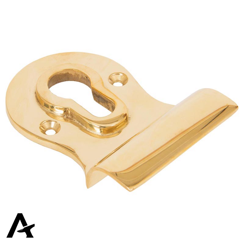 EURO DOOR PULL FACE FIX 95x63x22 PBR - 83827 by MARCHES (ANVIL) ARCHITECTURAL HARDWARE
