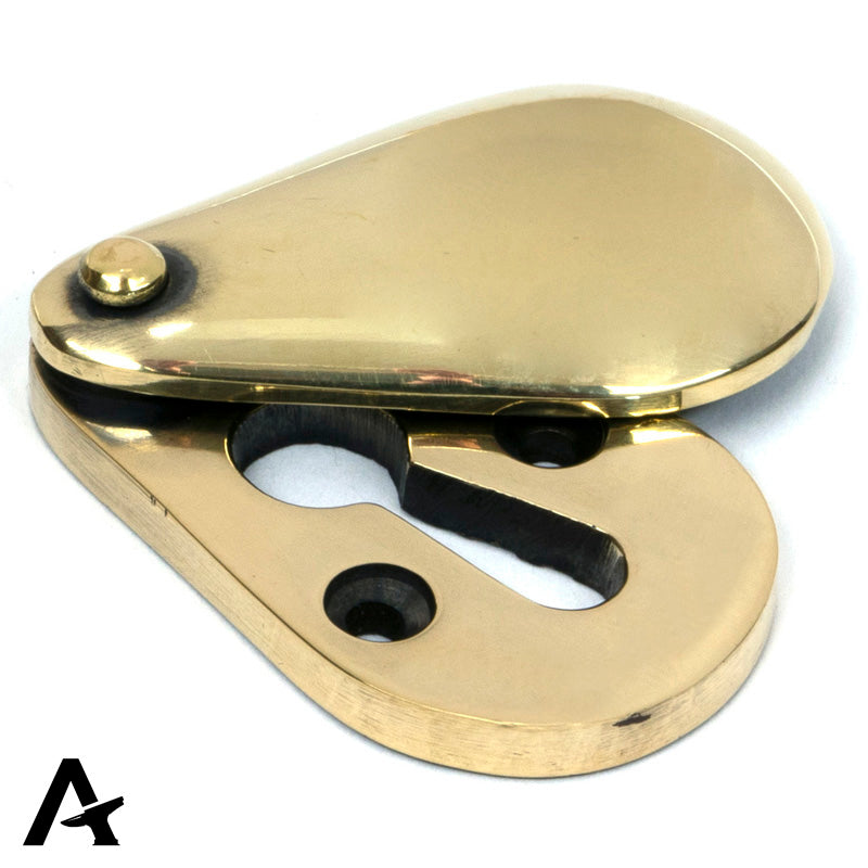 ESCUTCHEON PLAIN 45x29x10 AGBR - 83816 by MARCHES (ANVIL) ARCHITECTURAL HARDWARE
