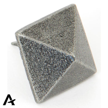 PYRAMID DOOR STUD 25x25x30 PEW - 33696 by MARCHES (ANVIL) ARCHITECTURAL HARDWARE