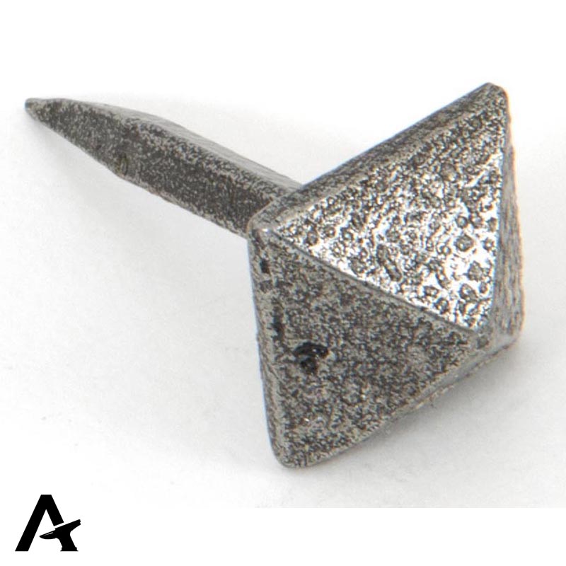 PYRAMID DOOR STUD 15x15x30 PEW - 33694 by MARCHES (ANVIL) ARCHITECTURAL HARDWARE