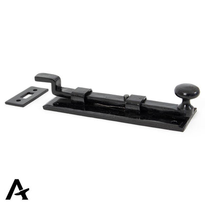 KNOB BOLT CRANKED 158x52x40 BLK - 33979 by MARCHES (ANVIL) ARCHITECTURAL HARDWARE