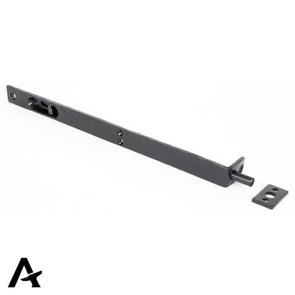 FLUSH/SLIDE DOOR BOLT 306x20x34 BLK - 33392 by MARCHES (ANVIL) ARCHITECTURAL HARDWARE