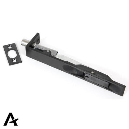 FLUSH BOLT 152x19x35 BLK - 90266 by MARCHES (ANVIL) ARCHITECTURAL HARDWARE