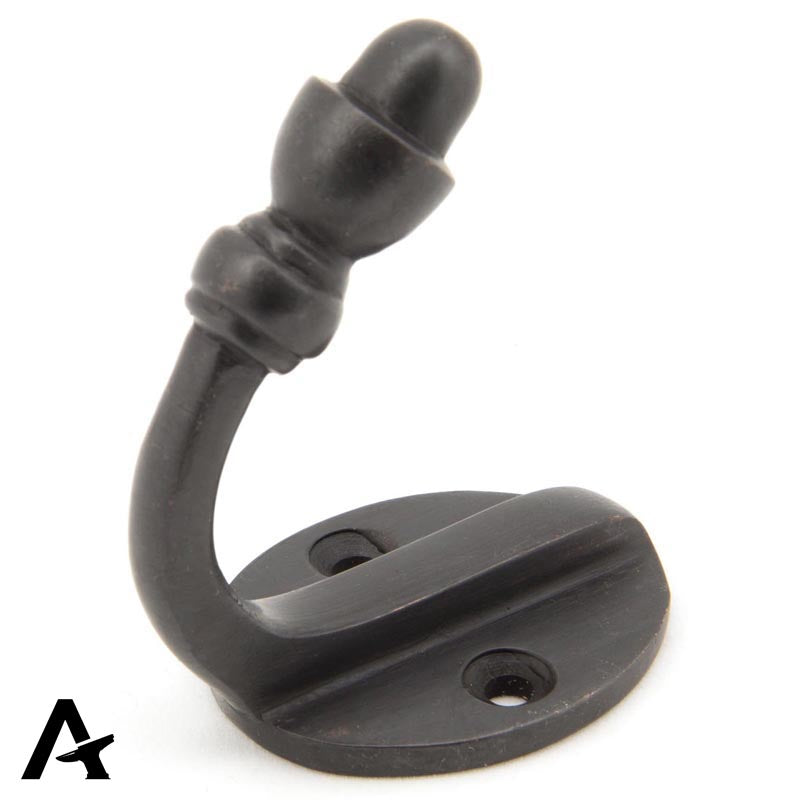 COAT HOOK 58x38x70 AGBZ - 91750 by MARCHES (ANVIL) ARCHITECTURAL HARDWARE