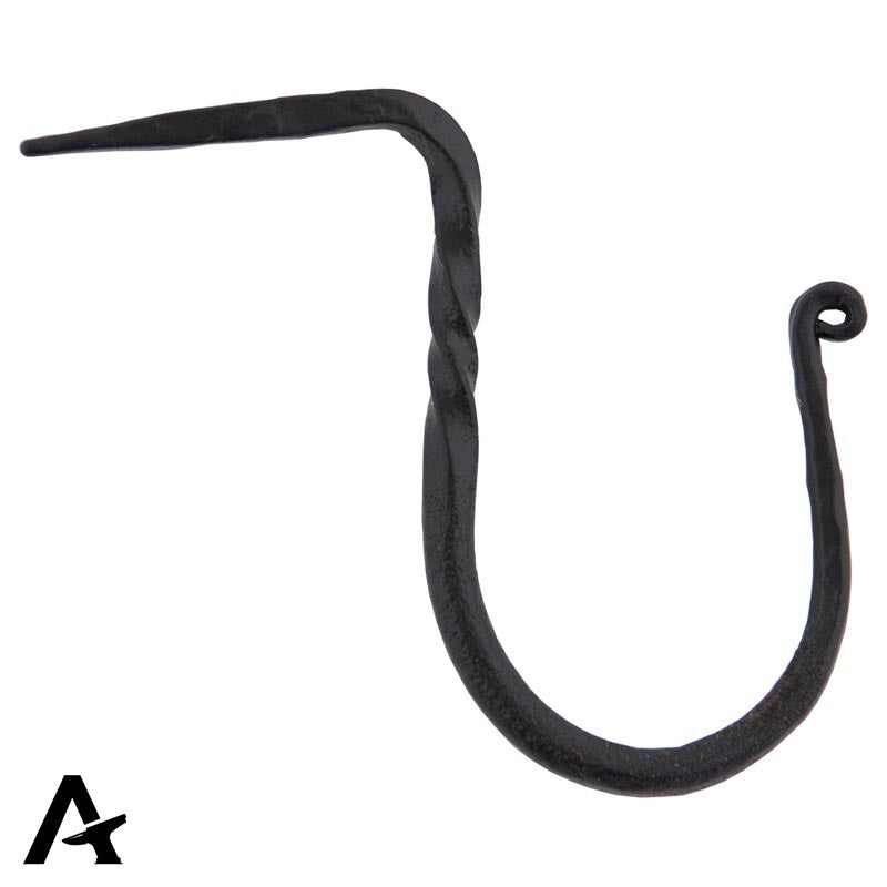 CUP HOOK 51x32 BLK