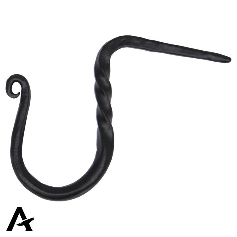 CUP HOOK 38x25 BLK