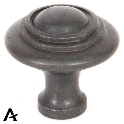 RINGED CABINET KNOB 35x34x15 BWX - 33380 by MARCHES (ANVIL) ARCHITECTURAL HARDWARE
