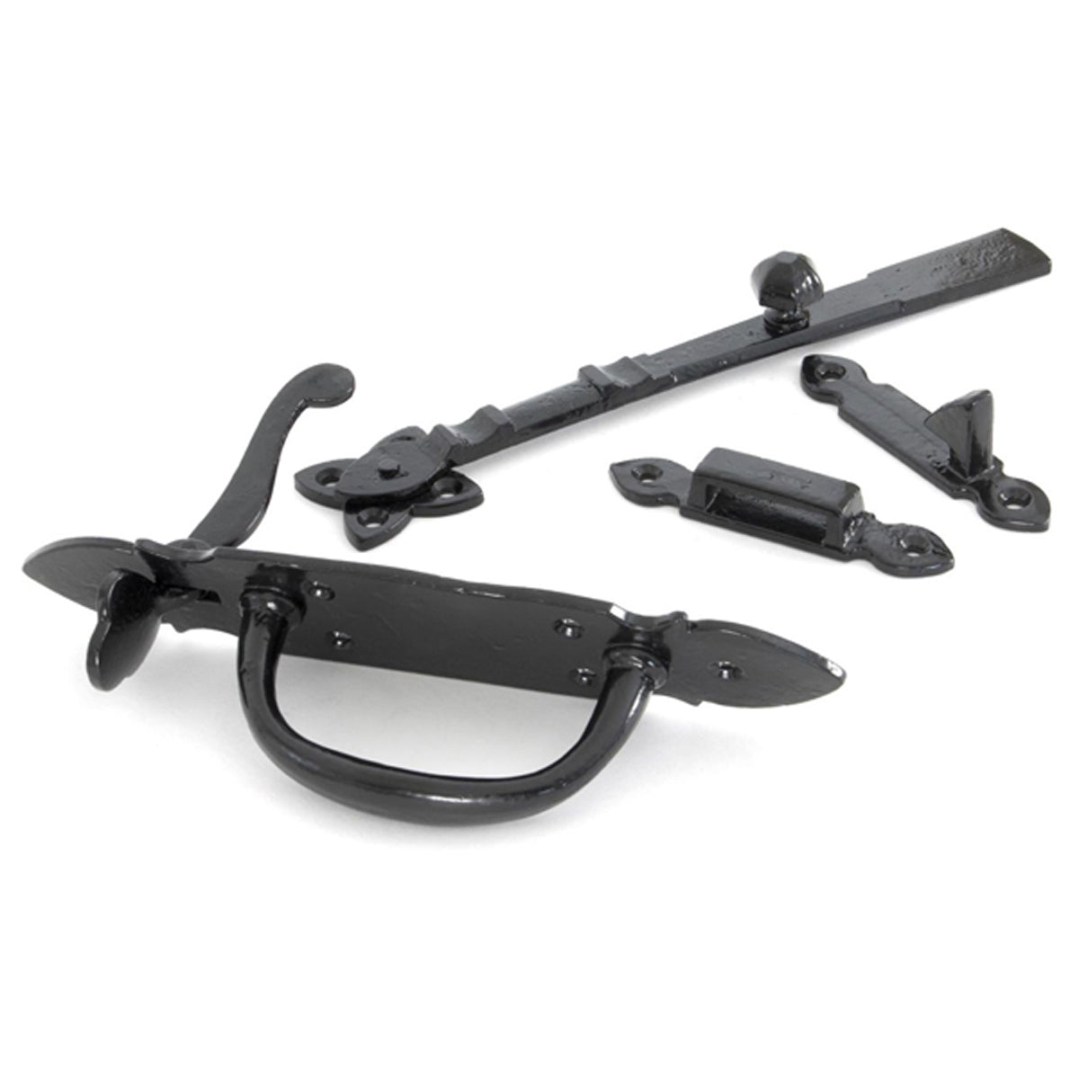 SUFFOLK THUMBLATCH 218x120x45 BLK - 73264M by MARCHES (ANVIL) ARCHITECTURAL HARDWARE