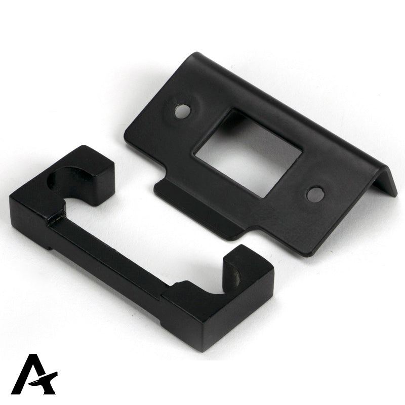 HEAVY DUTY LATCH REBATE KIT 12.7 BLK - 51832 by MARCHES (ANVIL) ARCHITECTURAL HARDWARE