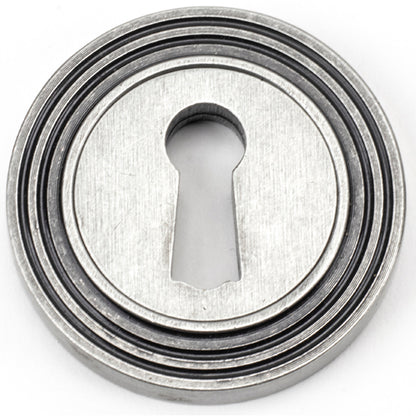 ESCUTCHEON ROUND CNC BEEHIVE 53x8 PEW - 45705 by MARCHES (ANVIL) ARCHITECTURAL HARDWARE