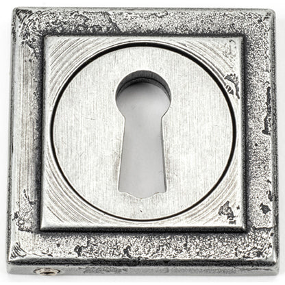 ESCUTCHEON ROUND CNC SQUARE 53x53x8 PEW - 45706 by MARCHES (ANVIL) ARCHITECTURAL HARDWARE