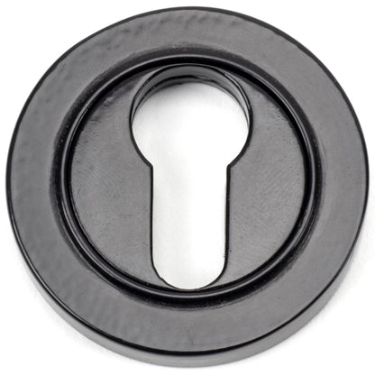ESCUTCHEON ROUND EURO CNC PLAIN 53x8 BLK - 45719 by MARCHES (ANVIL) ARCHITECTURAL HARDWARE