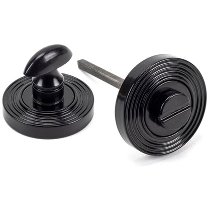 THUMBTURN SET ROUND CNC BEEHIVE 53x45 BLK - 45745 by MARCHES (ANVIL) ARCHITECTURAL HARDWARE
