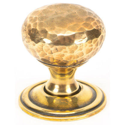 HAMMERED MUSHROOM CABINET KNOB 33x36 AGBR - 46021 by MARCHES (ANVIL) ARCHITECTURAL HARDWARE