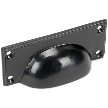 ART DECO DRAWER PULL 084HC 100x42x23 BLK - 46135 by MARCHES (ANVIL) ARCHITECTURAL HARDWARE