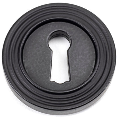 ESCUTCHEON ROUND CNC BEEHIVE 53x8 MBK - 49538 by MARCHES (ANVIL) ARCHITECTURAL HARDWARE