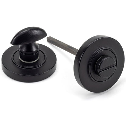 THUMBTURN SET ROUND CNC PLAIN 53x45 MBK - 49544 by MARCHES (ANVIL) ARCHITECTURAL HARDWARE