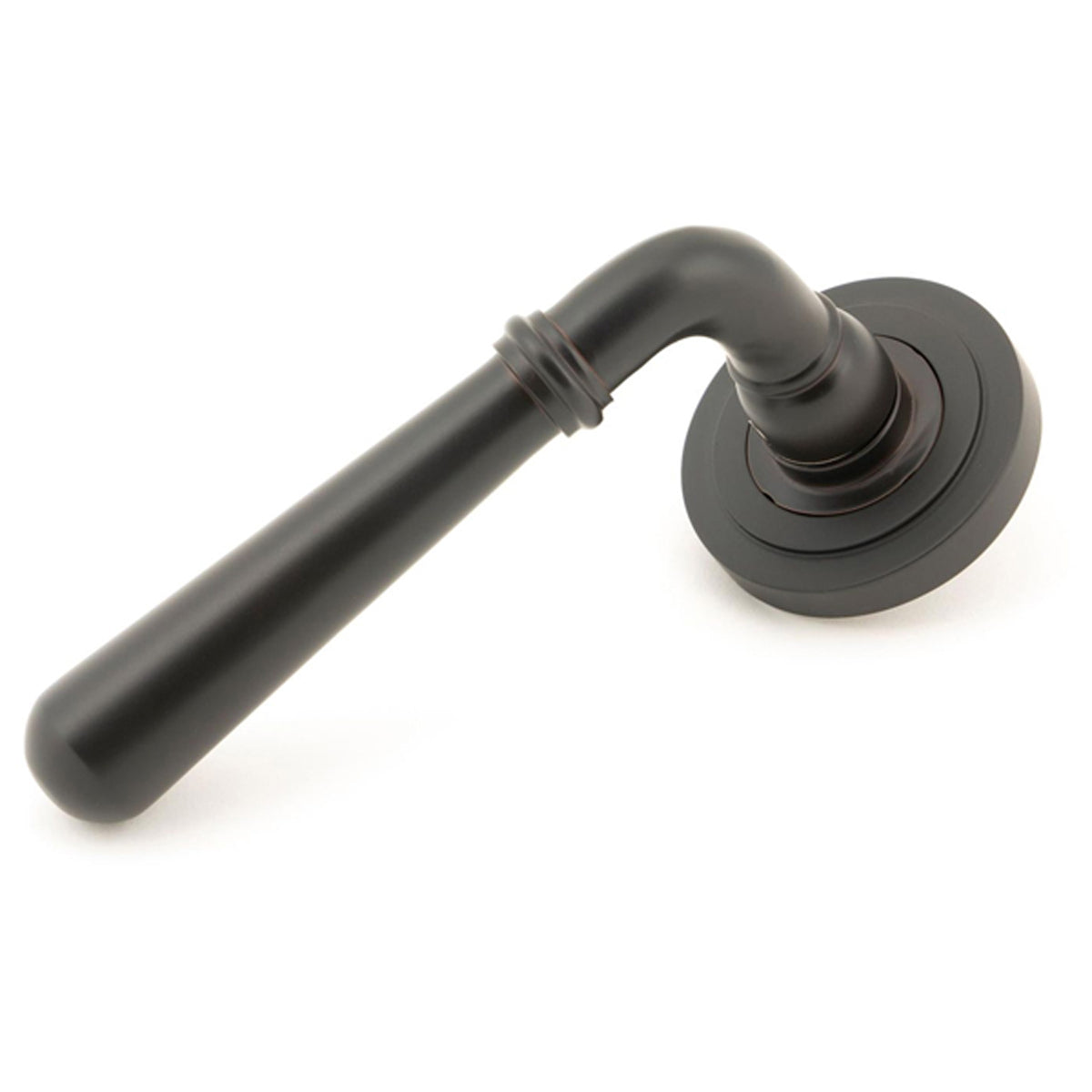 NEWBURY LEVER HANDLE+ROSE SPRUNG ART DECO 53x126x64 AGBZ