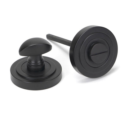 THUMBTURN SET ROUND CNC ART DECO 53x45 AGBZ - 46106 by MARCHES (ANVIL) ARCHITECTURAL HARDWARE