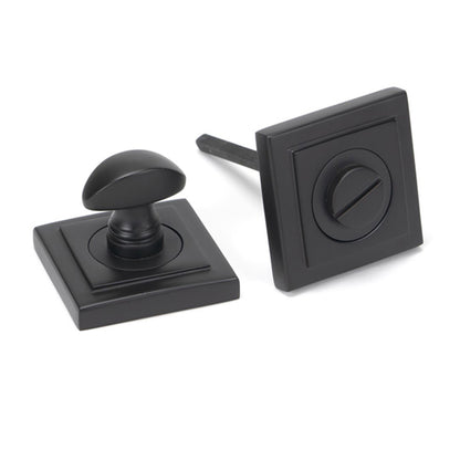 THUMBTURN SET ROUND CNC SQUARE 53x53x45 AGBZ - 46108 by MARCHES (ANVIL) ARCHITECTURAL HARDWARE