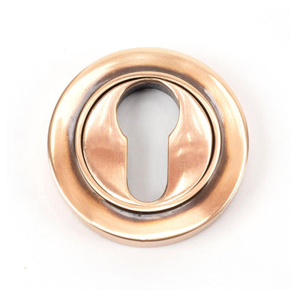 ESCUTCHEON ROUND EURO CNC PLAIN 53x8 PBZ - 46125 by MARCHES (ANVIL) ARCHITECTURAL HARDWARE