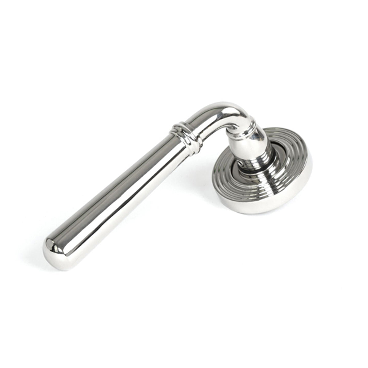 NEWBURY LEVER HANDLE+ROSE SPRUNG BEEHIVE 53x126x64 PMA