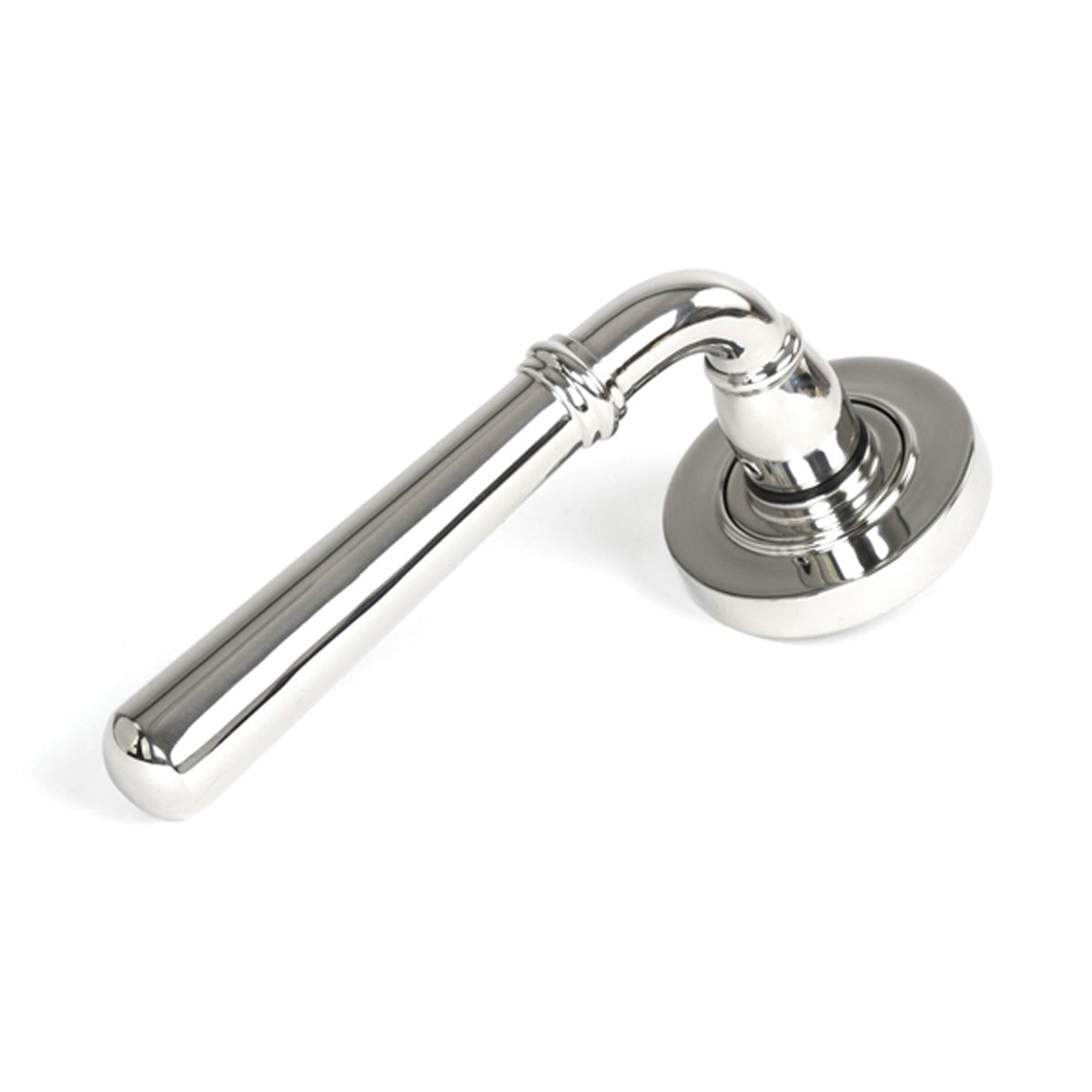 NEWBURY LEVER HANDLE+ROSE UNSPRUNG PLAIN 126x53x64 PMA