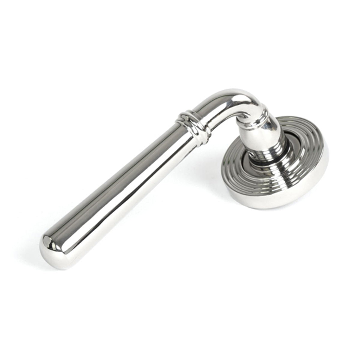 NEWBURY LEVER HANDLE+ROSE UNSPRUNG BEEHIVE 126x53x64 PMA