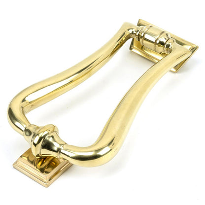 ART DECO DOOR KNOCKER 148x90x27 PBR - 46552 by MARCHES (ANVIL) ARCHITECTURAL HARDWARE
