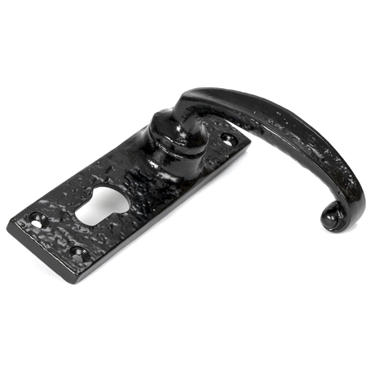 CLASSIC LEVER HANDLE EURO STANDARD 106x150x58 BLK