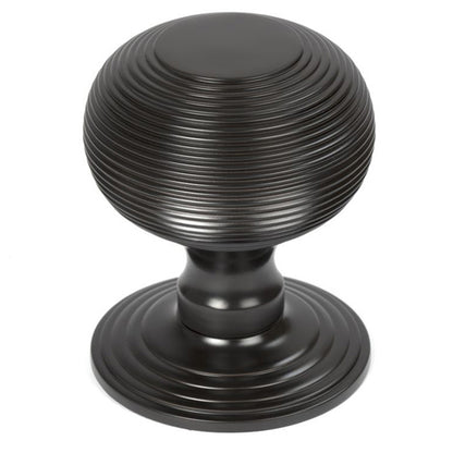 BEEHIVE CENTRE DOOR KNOB 80x96x80 AGBZ - 46657 by MARCHES (ANVIL) ARCHITECTURAL HARDWARE