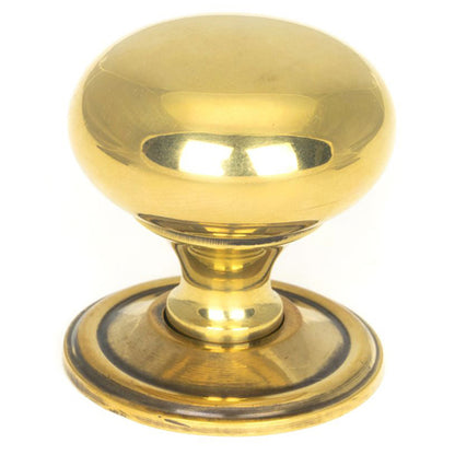 MUSHROOM CABINET KNOB 39x40 AGBR - 46724 by MARCHES (ANVIL) ARCHITECTURAL HARDWARE