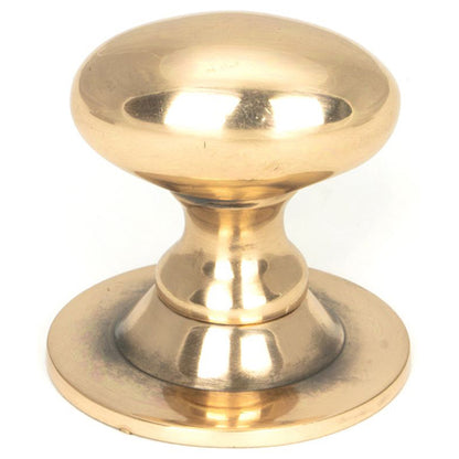 OVAL CABINET KNOB 33x22x37x36 PBZ - 46727 by MARCHES (ANVIL) ARCHITECTURAL HARDWARE