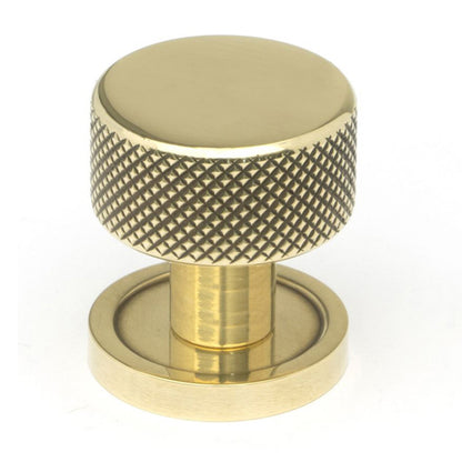 BROMPTON CABINET KNOB PLAIN 25x25 AGBR - 46814 by MARCHES (ANVIL) ARCHITECTURAL HARDWARE