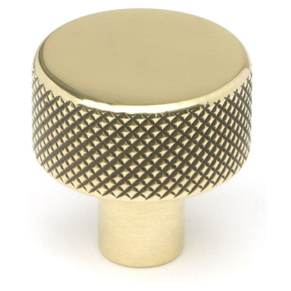 BROMPTON CABINET KNOB NOROSE 25x25 AGBR - 46815 by MARCHES (ANVIL) ARCHITECTURAL HARDWARE