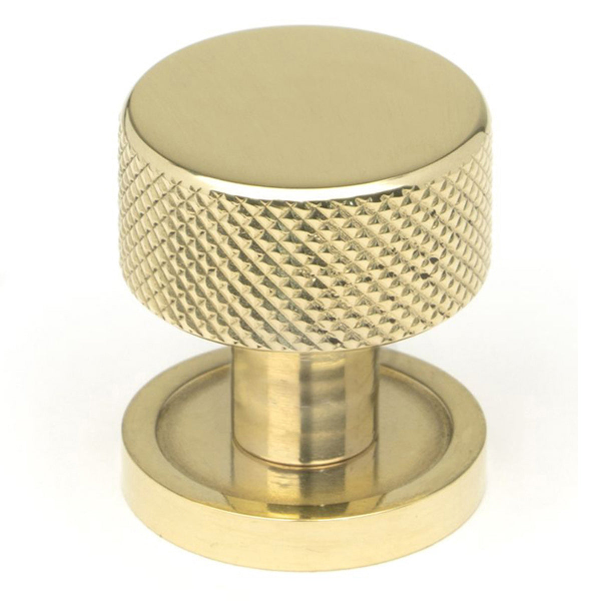 BROMPTON CABINET KNOB PLAIN 25x25 PBR - 46816 by MARCHES (ANVIL) ARCHITECTURAL HARDWARE