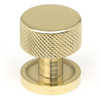 BROMPTON CABINET KNOB PLAIN 25x25 PBR - 46816 by MARCHES (ANVIL) ARCHITECTURAL HARDWARE