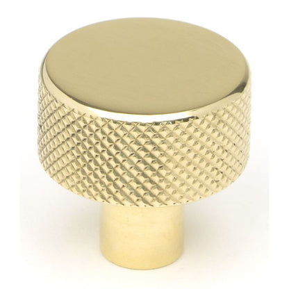 BROMPTON CABINET KNOB NOROSE 25x25 PBR - 46820 by MARCHES (ANVIL) ARCHITECTURAL HARDWARE