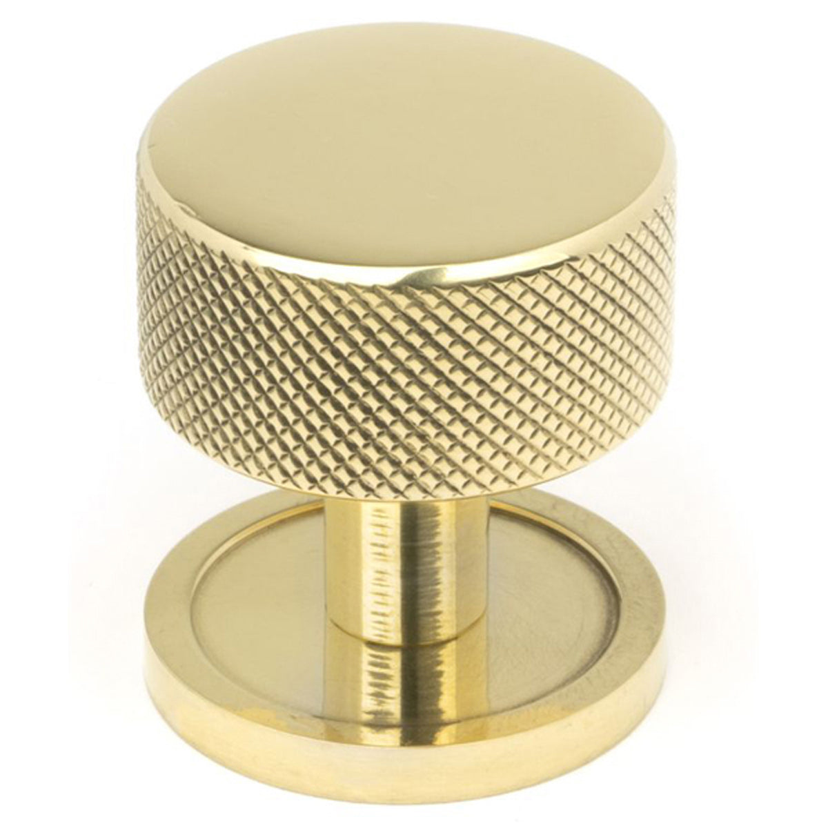 BROMPTON CABINET KNOB PLAIN 32x32 PBR - 46828 by MARCHES (ANVIL) ARCHITECTURAL HARDWARE