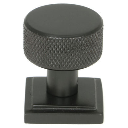 BROMPTON CABINET KNOB SQUARE 25x25 AGBZ - 46829 by MARCHES (ANVIL) ARCHITECTURAL HARDWARE
