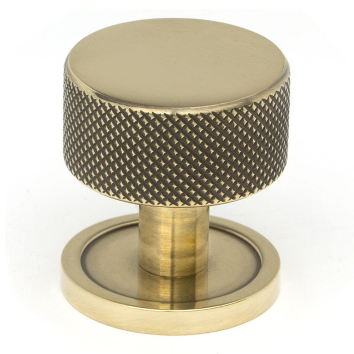 BROMPTON CABINET KNOB PLAIN 32x32 AGBR - 46854 by MARCHES (ANVIL) ARCHITECTURAL HARDWARE