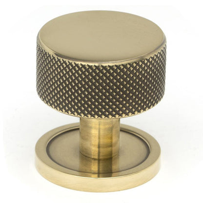 BROMPTON CABINET KNOB PLAIN 32x32 AGBR - 46854 by MARCHES (ANVIL) ARCHITECTURAL HARDWARE
