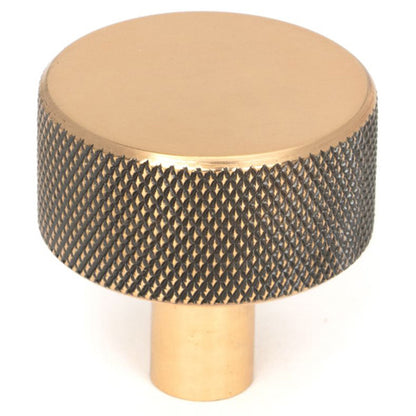 BROMPTON CABINET KNOB NOROSE 32x32 PBZ - 46871 by MARCHES (ANVIL) ARCHITECTURAL HARDWARE