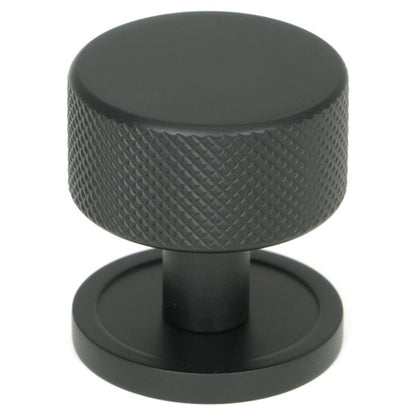BROMPTON CABINET KNOB PLAIN 32x32 MBK - 46878 by MARCHES (ANVIL) ARCHITECTURAL HARDWARE